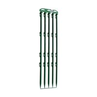 Piquet clôture électrique 0,72m, vert (X5)
