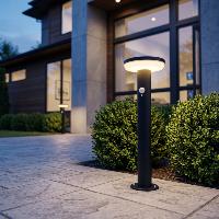 Borne solaire Sofia 600 lumens 50cm avec détecteur de mouvement                 