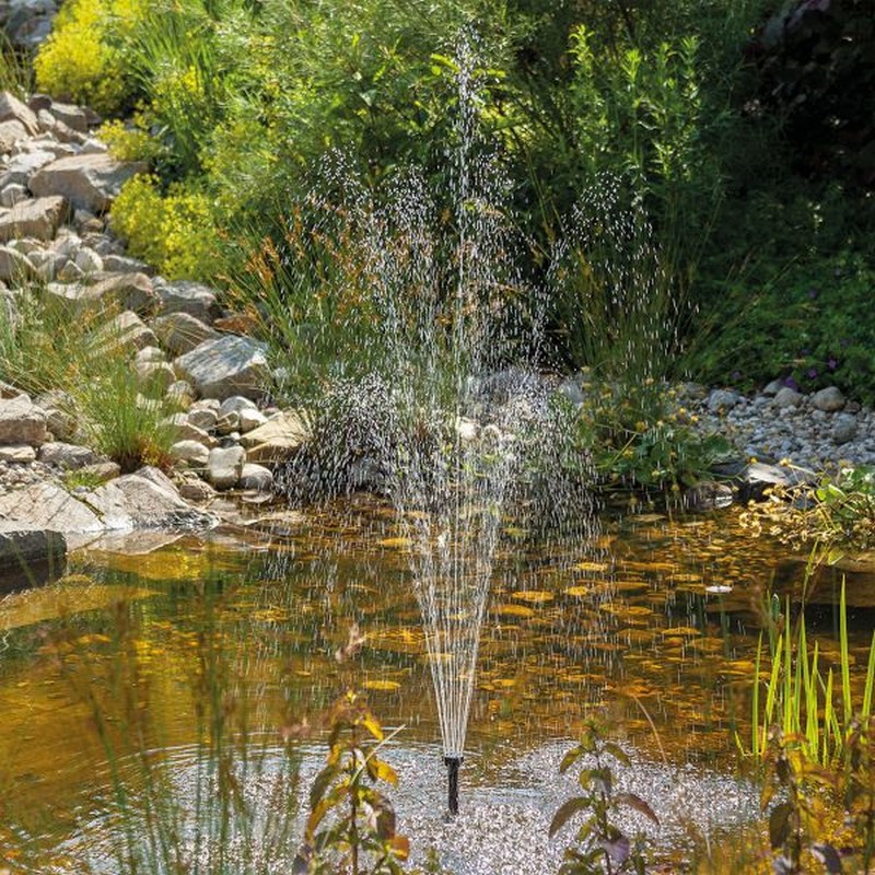 Pompe fontaine jets d'eau solaire pour bassin, vente au meilleur prix