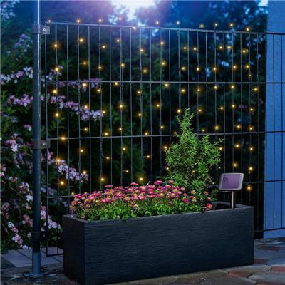 Guirlande lumineuse extérieur solaire fée Lumière 7 M 50 LED fleurs  éclairage décoration pour noël, fête, jardin -violet - Achat/Vente lampe  solaire jardin pas cher 